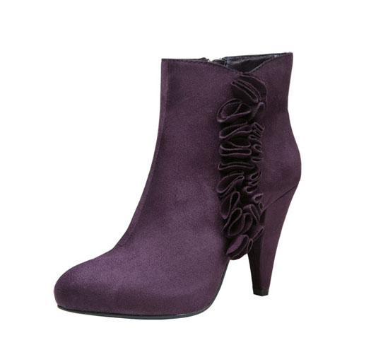 Saturday Shoe Steal: Fioni Ruffle Boot at Payless