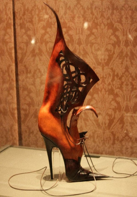 halloween pumpkin shoe stiletto boot shoetease