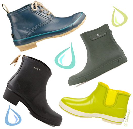 Shoe Trend Alert! Low Rubber Rain Boots to love Spring in!