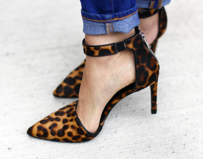 Leopard Print Shoes For Fall 2014 Nine West High Heel Leopard Print