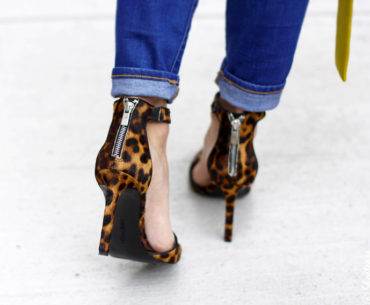 Pairing Leopard Print Shoes with Bright Colors For Fall Womens Nine West Leopard Print Shoes for Fall 2014