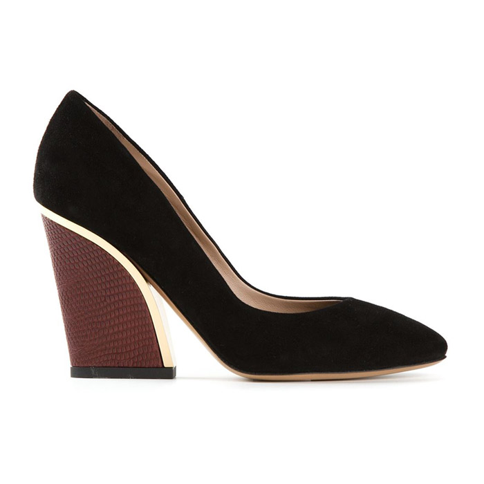 Chunky Heel Pumps For Fall 2014