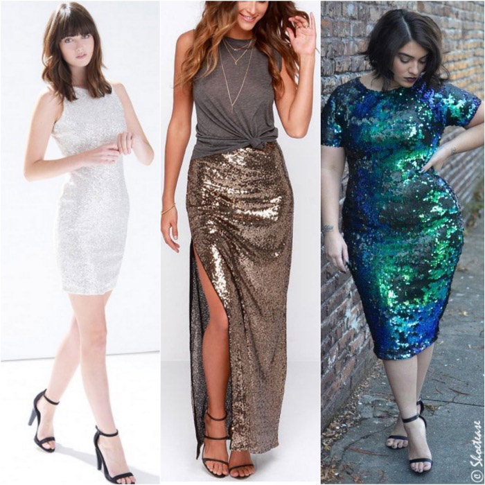 sequin dresses