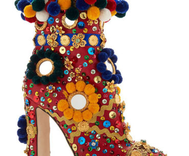 Freaky or Fantastic? Colorful Dolce&Gabbana Pom Pom Boots Colorful Dolce&Gabbana Pom Pom boots