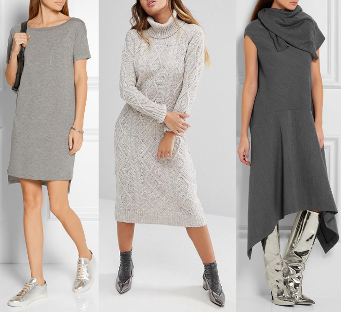 What To Wear With Grey Skirt 86