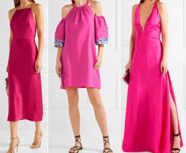 Think Pink! What Color Shoes to Wear with a Hot Pink Dress What Color shoes with hot pink dressWhat Color shoes to wear with hot pink dress