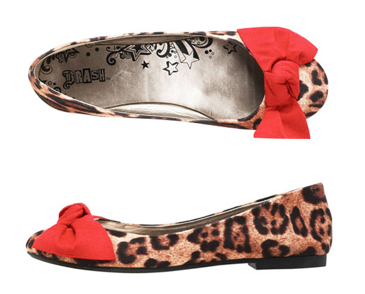 leopard flats payless