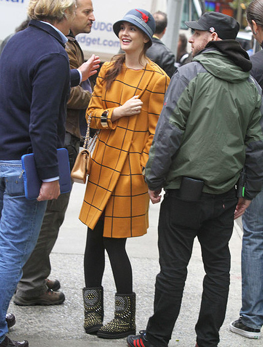 Shoes pin-up Blair Waldorf (Leighton Meester) in Gossip Girl | Spotern