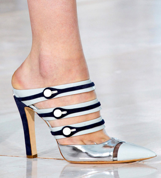 Shoe Trend Alert! Space-age Silver for Spring 2012