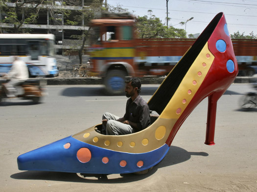 Freak-Shoe Friday: Stiletto Car!