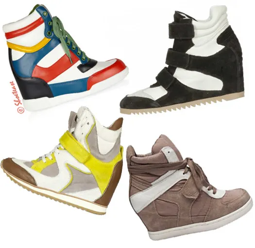 Wedge sneakers trend shoes spring 2012 ash marc jacobs
