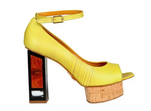 Shoes! Joanne Stocker Leather Pumps from luisaviaroma 