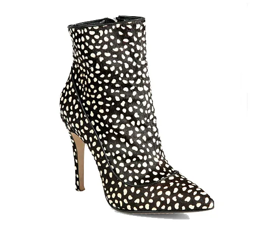 alice olivia polka dot boots fall 2012 shoes trend