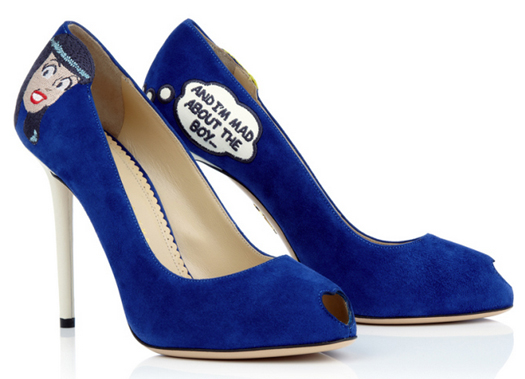 betty veronica archie cartoon comics shoes cruise 2014 collection charlotte olympia