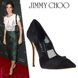 Celebrity Shoe Girl Crush: Sandra Bullock in Jimmy Choo & Casadei