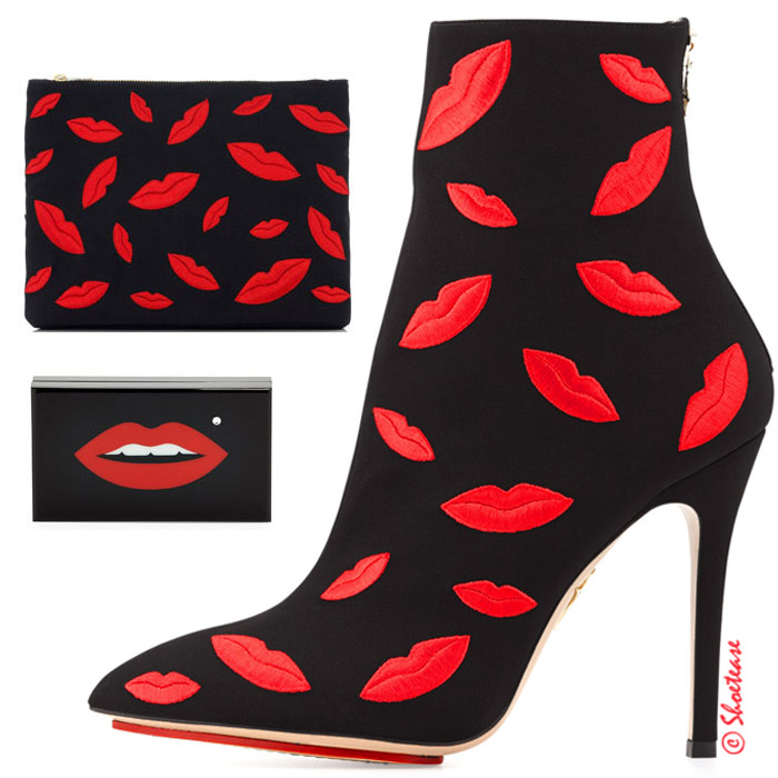 Clutch & Shoe Kisses for Valentine’s Day – Charlotte Olympia Style!