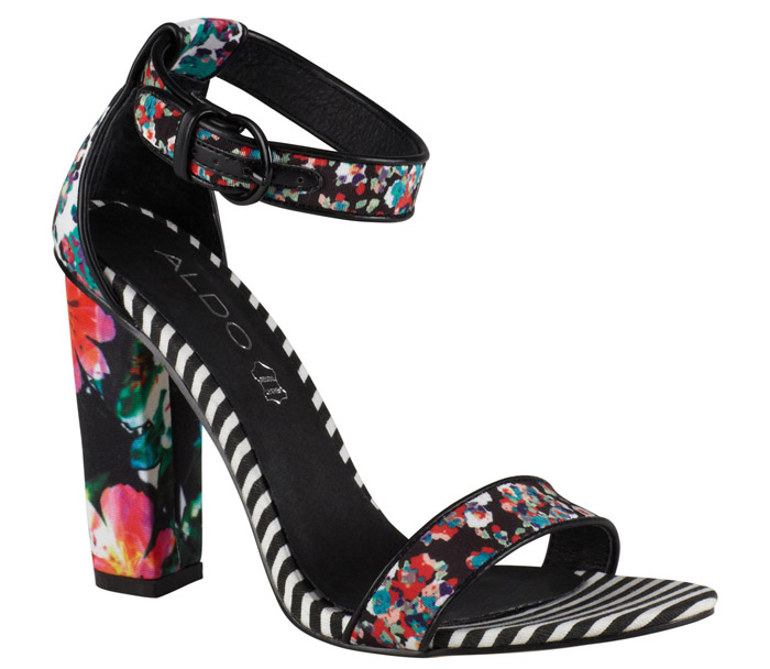 aldo floral heels