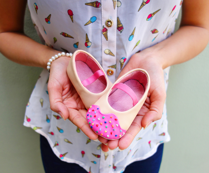 Shoe Bakery - Baby cupcake shoes