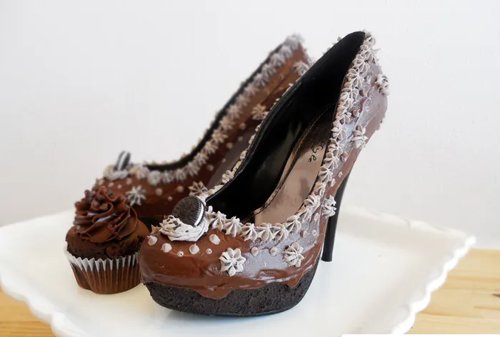 shoe bakery chocolate cake shoes
