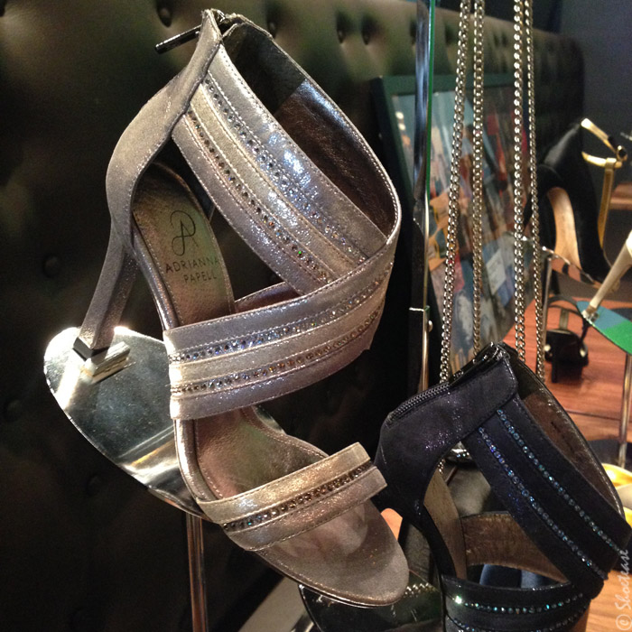 Nine West Fall Winter 2014 Collection Toronto Preview - Metallic Strappy Sandals