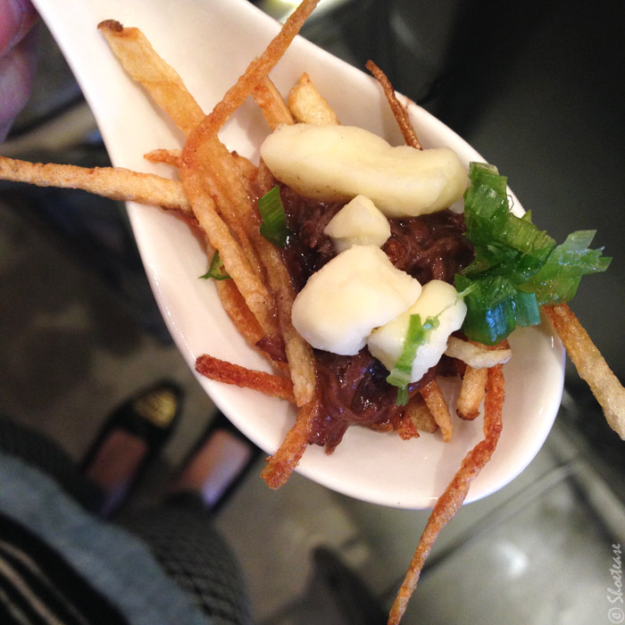 Nine West Fall Winter 2014 Collection Toronto Preview - Mini Poutine Appetizers