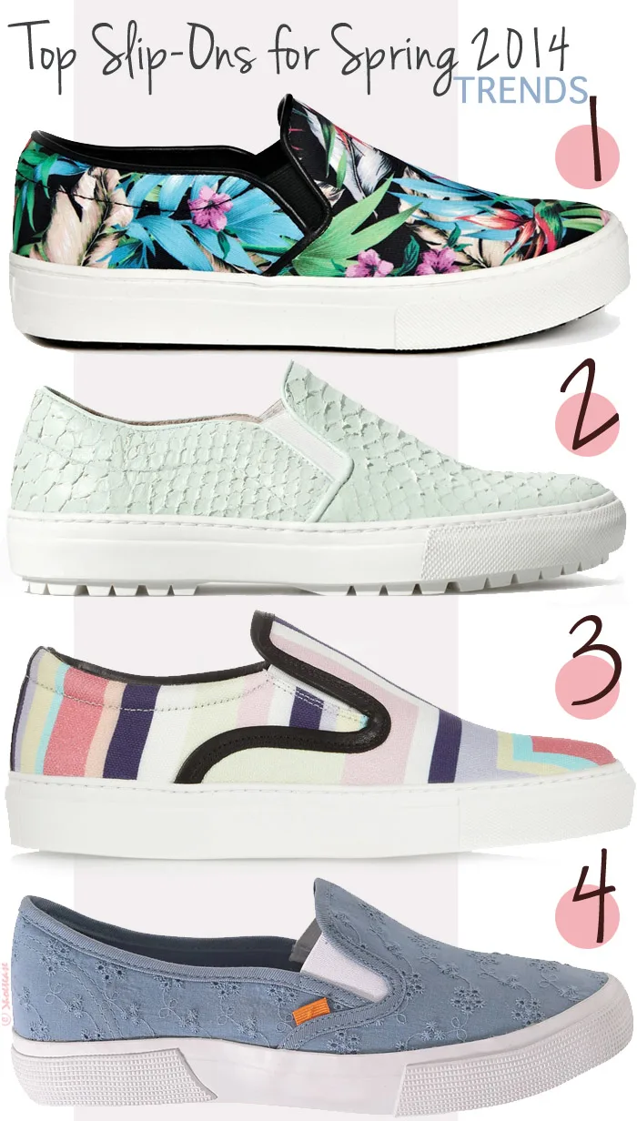 Trending slip hotsell on sneakers