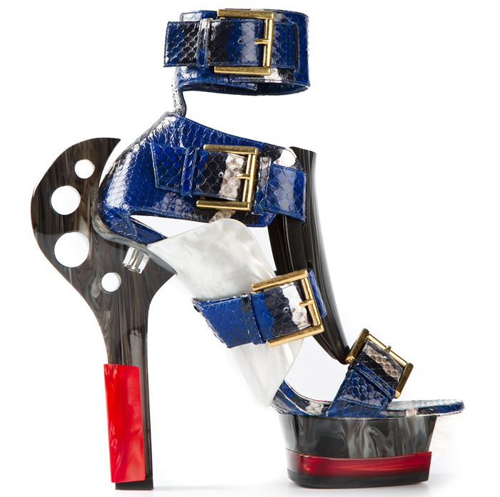 Alexander McQueen Buckle Platform \