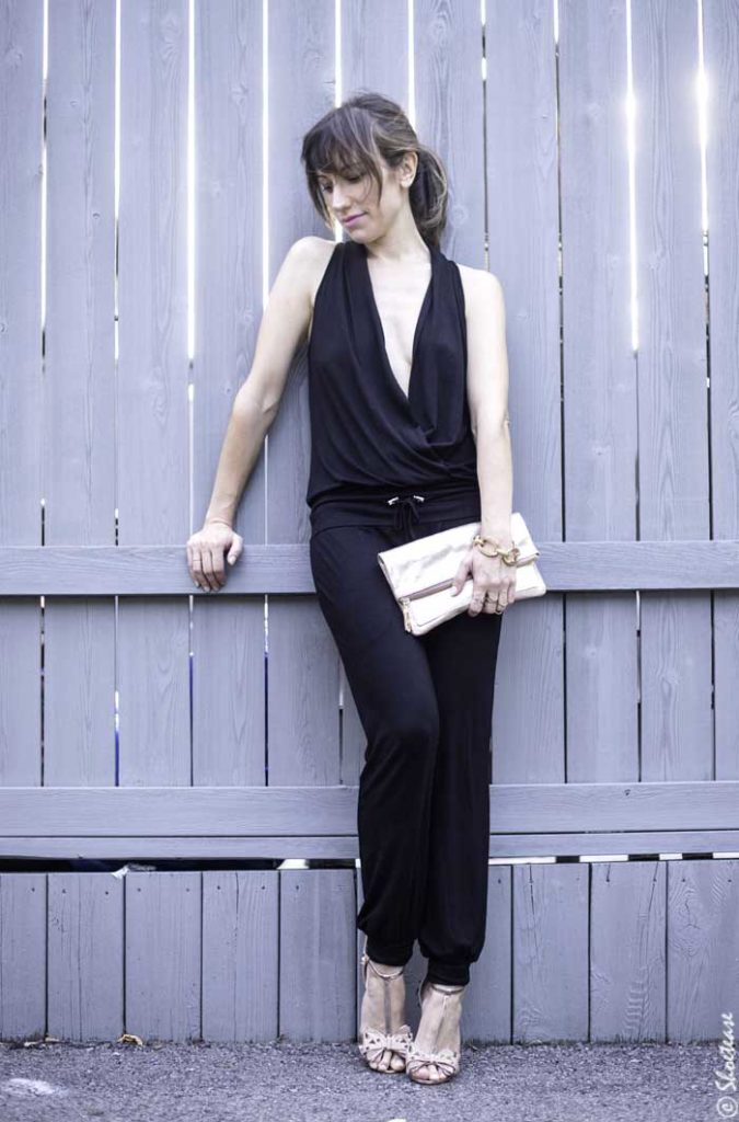 How to Wear a Black Jumpsuit to a Wedding - Styling a Black Jumpsuit ...