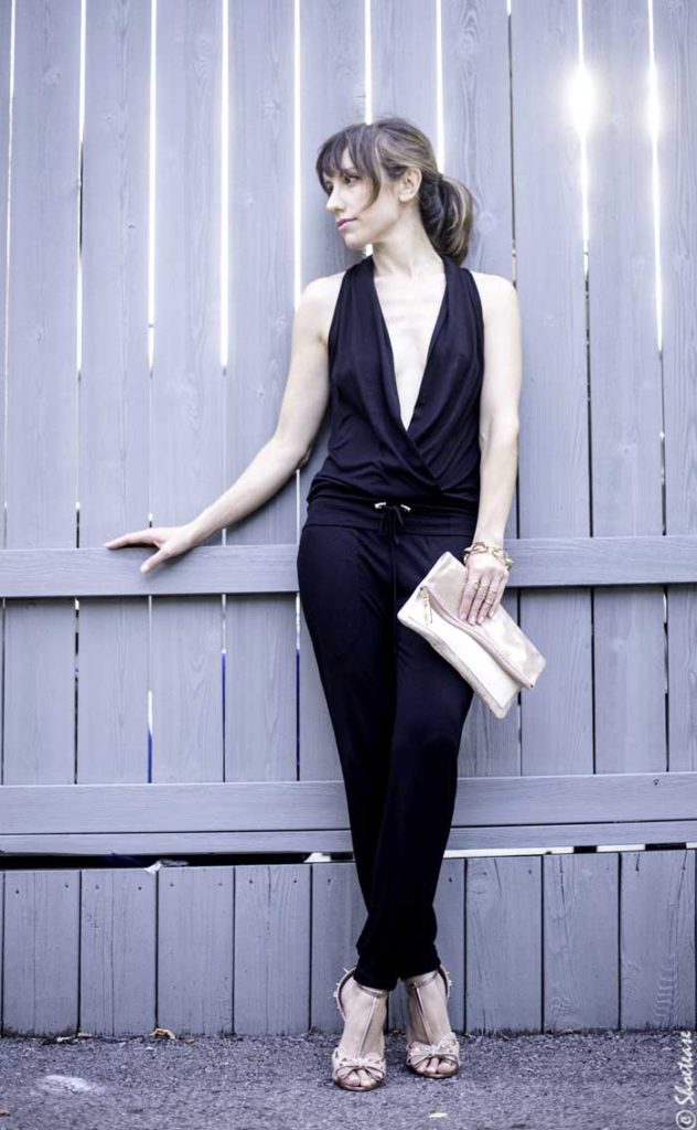 How to Wear a Black Jumpsuit to a Wedding - Styling a Black Jumpsuit ...