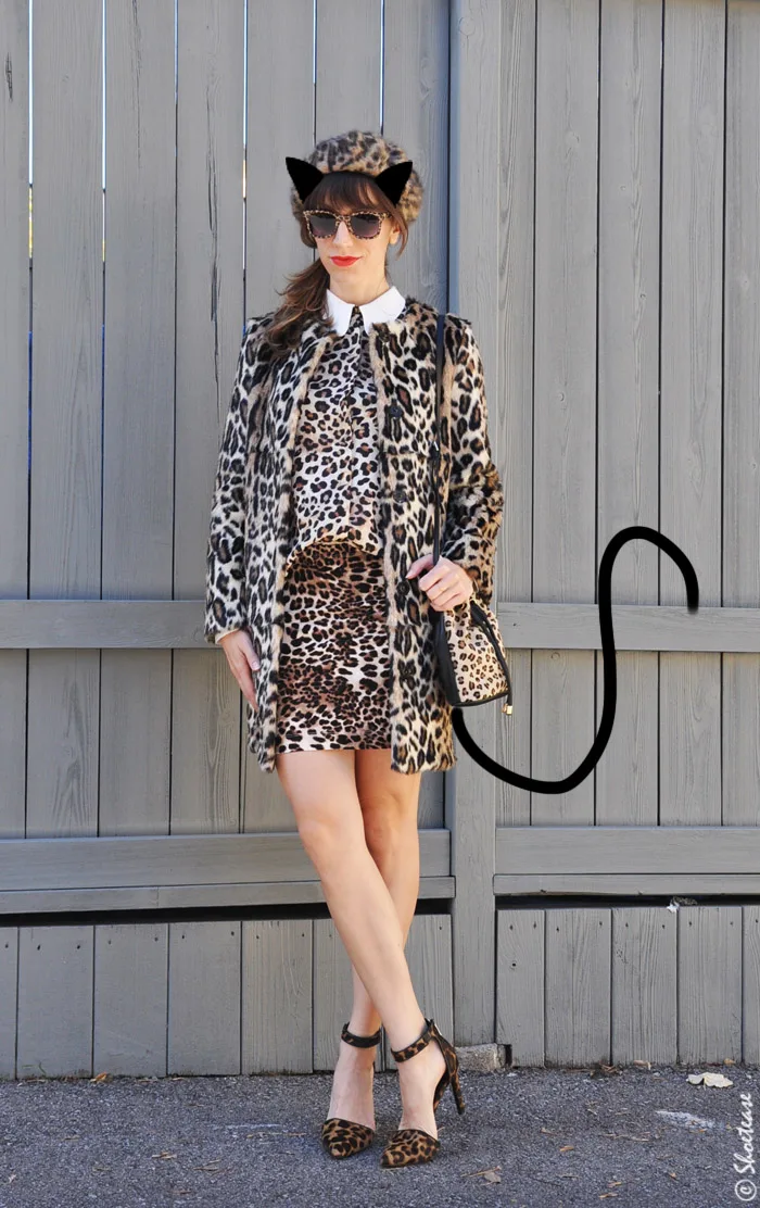 Leopard print Shoes Halloween outift