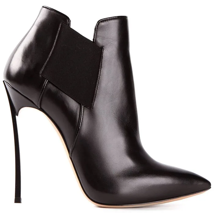 Casadei Black Ankle Boot for Fall 2014