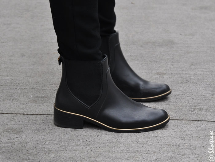 kate spade ankle rain boots