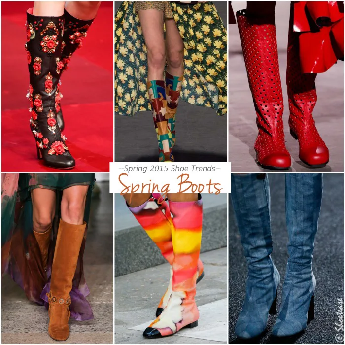 Runway Spring 2015 Shoe Trends