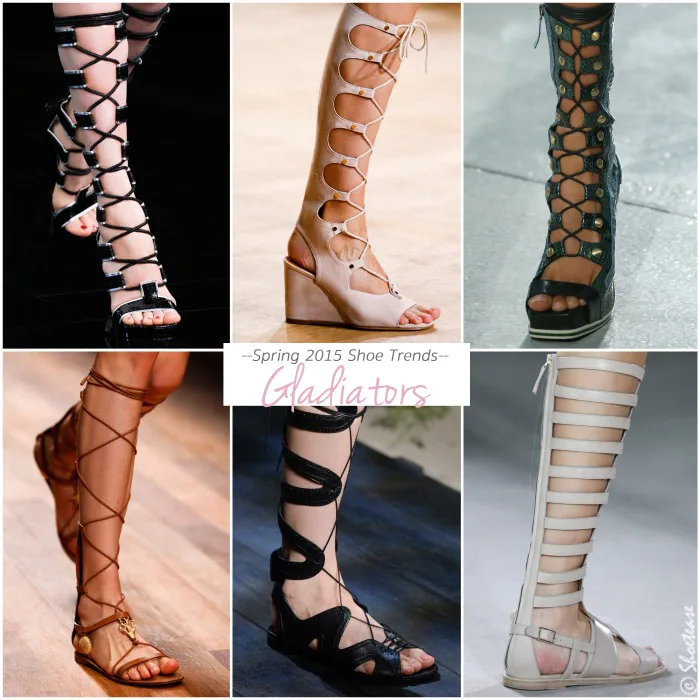 Runway Spring 2015 Shoe Trends