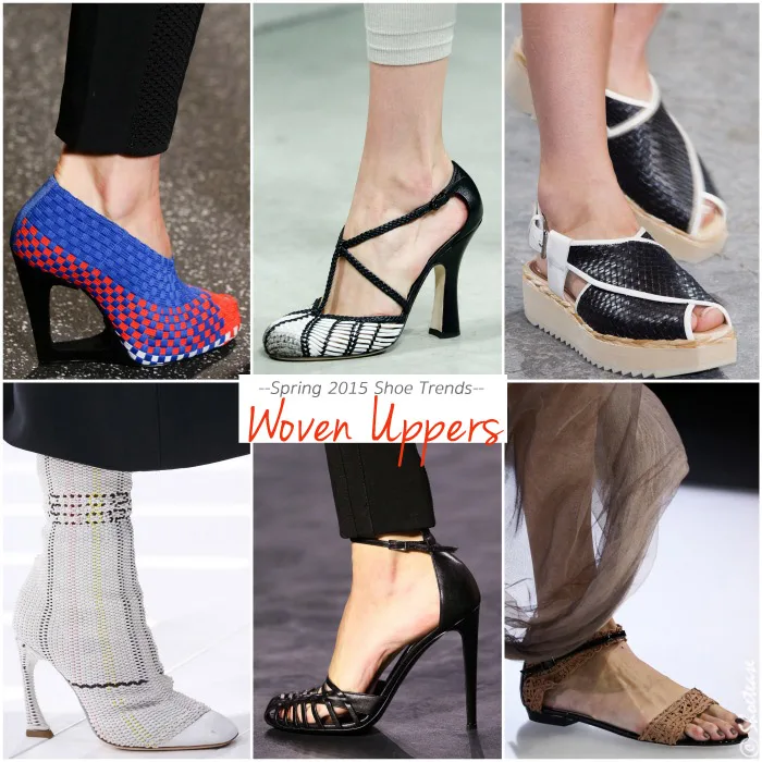 Spring 2015 Shoe Trends Woven