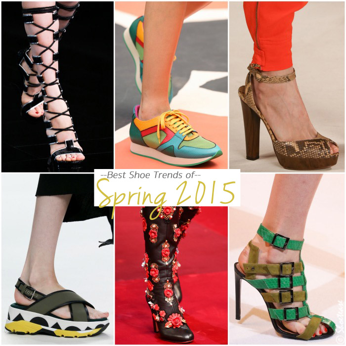 Best Spring 2015 Shoe Trends