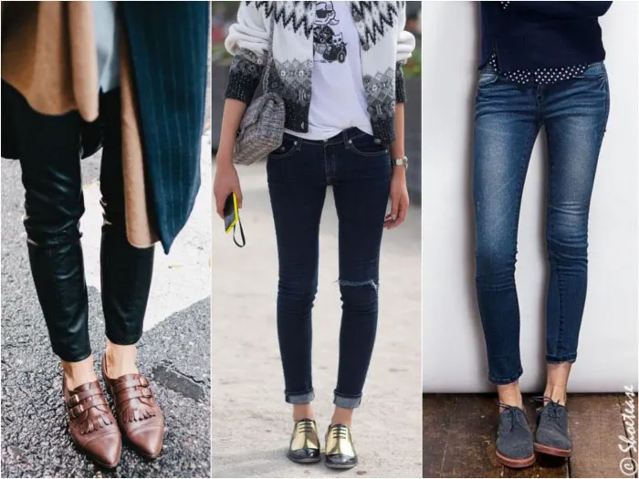 Shoes to Wear with Skinny Jeans - Brogues
