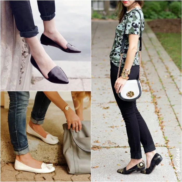 Shoes to Wear with Skinny Jeans - Slippers
