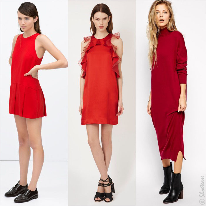 What Color Shoes to Wear with Red Dress