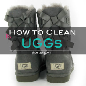 how to clean grease off of ugg boots