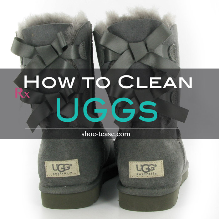 can you dry clean ugg boots