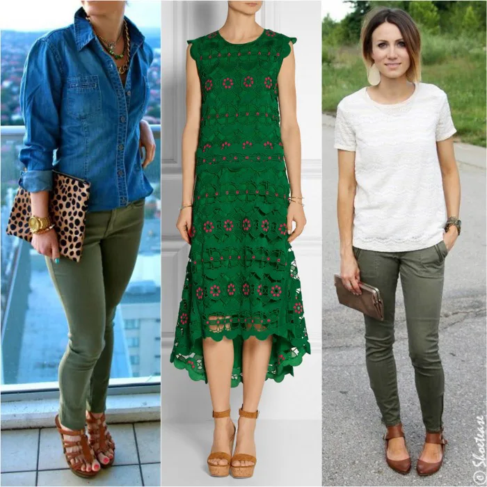 The Best Shoe Colors To Wear With Green Dresses | Fit Mommy In Heels