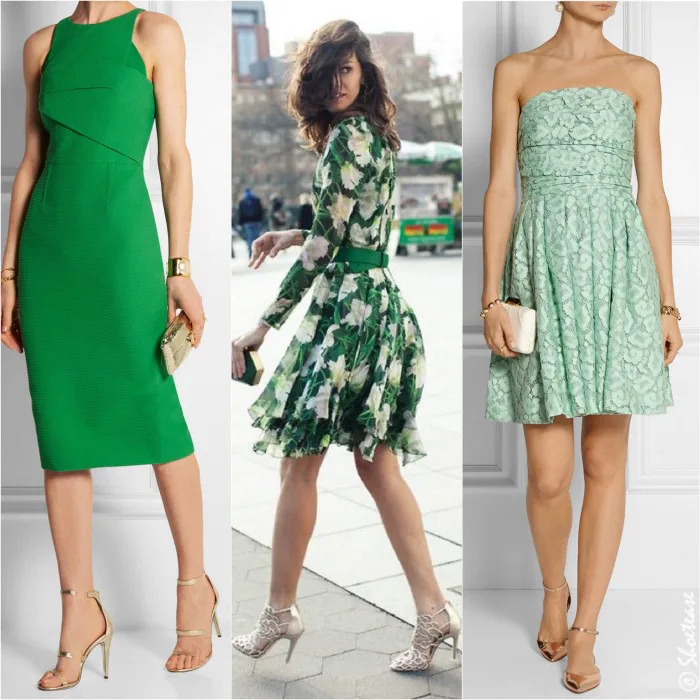 What Color Shoes to Wear With a Green Dress 2023 - LadyFashioniser.com
