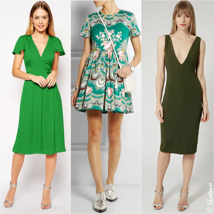 Go Green! 10 Best Color Shoes to Wear with Green Dresses & Emerald Outfits