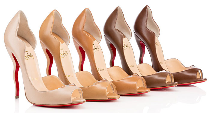 christian louboutin pumps nude