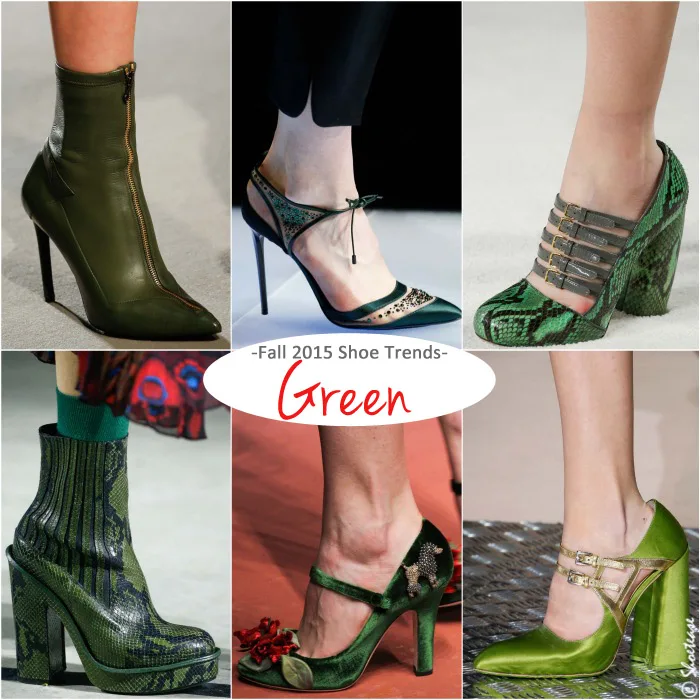 Top Fall 2015 shoe trends