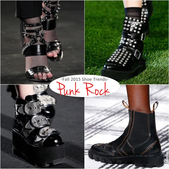 Top Fall 2015 shoe trends - punk