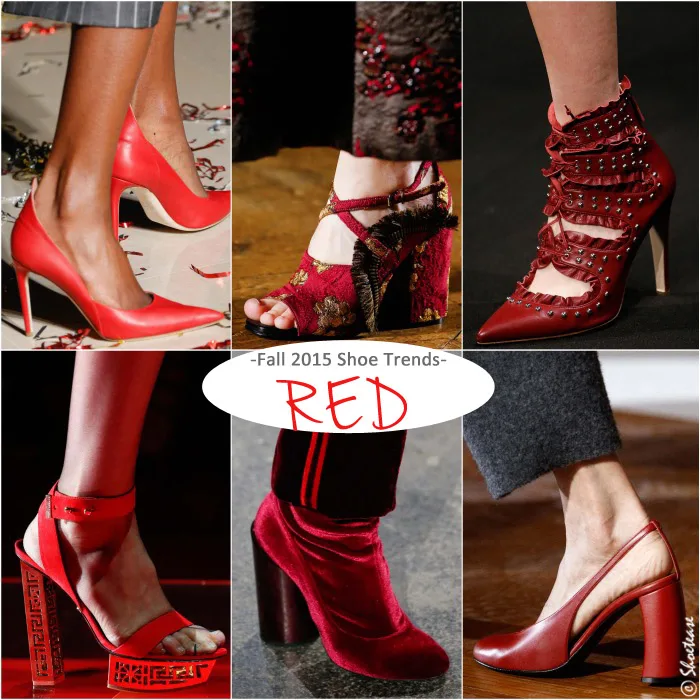 Top Fall 2015 shoe trends