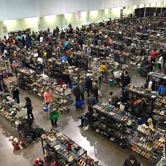 Toronto designer shoe warehouse sale