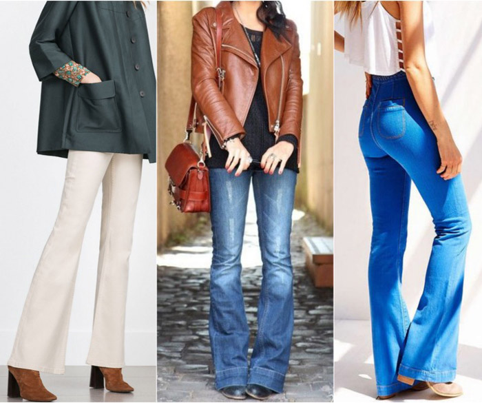 flare jeans and boots